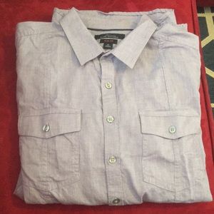 Marc Anthony Slim Fit Purple XL Shirt